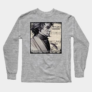 Beethoven blues Long Sleeve T-Shirt